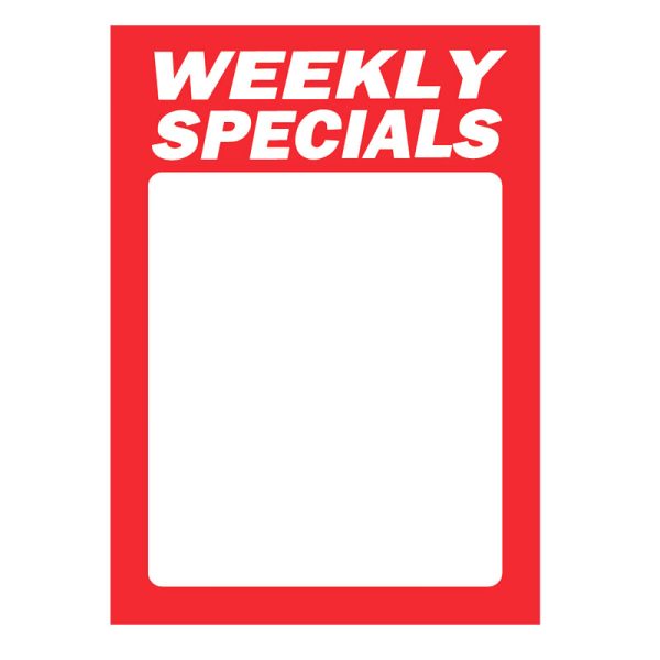 Weekly Specials