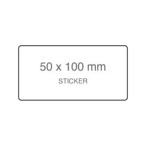 50 x 100 mm Labels