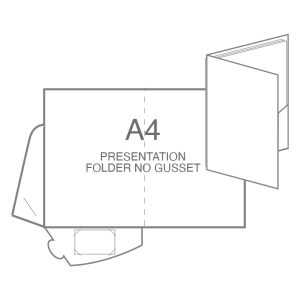 A4 Presentation Folders