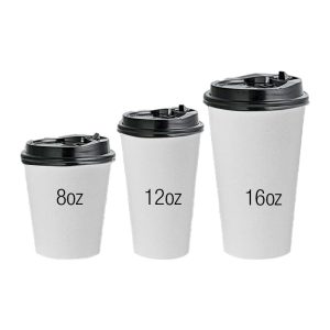 Coffee Cup with Lid and Custom Print