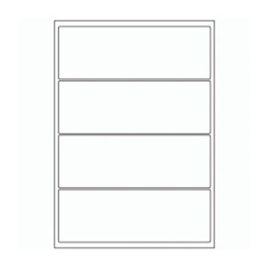 410 - Label Size 200mm x 69mm