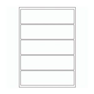 411 - Label Size 200mm x 54mm