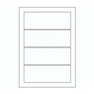 555 - Label Size 174mm x 63mm