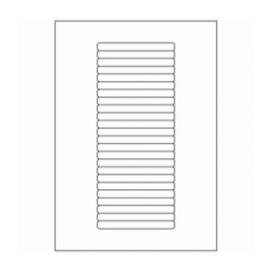 588 - Label Size 100mm x 10mm