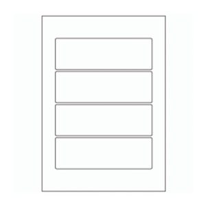 598 - Label Size 165mm x 53mm