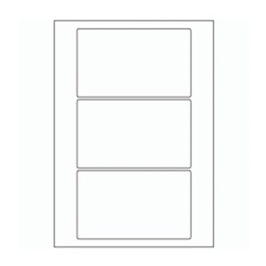 601 - Label Size 150mm x 90mm