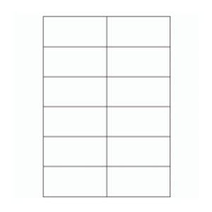 522 - Label Size 105mm x 49.2mm