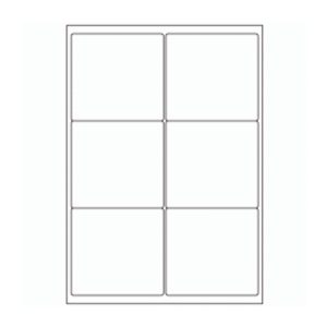 524 - Label Size 99.1mm x 93.1mm