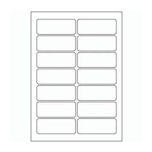 542 - Label Size 90mm x 35mm