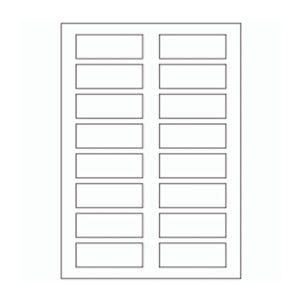 633 - Label Size 78mm x 28mm