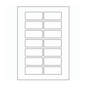 636 - Label Size 72mm x 31mm