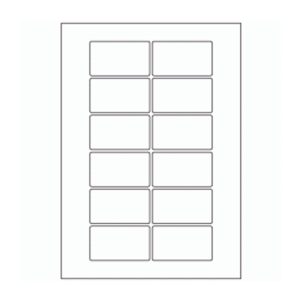 637 - Label Size 70mm x 40mm