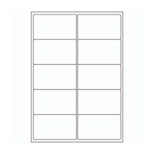 533 - Label Size 99mm x 57mm