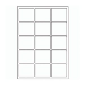 435 - Label Size 64mm x 54mm