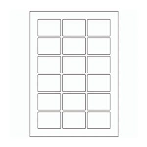 643 - Label Size 55mm x 40mm