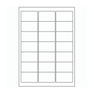 528 - Label Size 63.5mm x 38.1mm