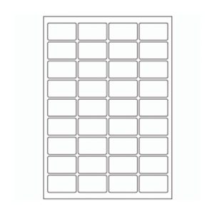 647 - Label Size 47mm x 28.3mm