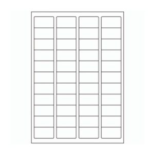 651 - Label Size 45mm x 25mm