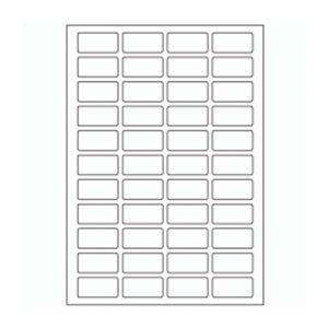 652 - Label Size 43mm x 21mm