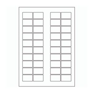 655 - Label Size 38mm x 24mm