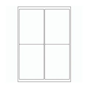 523 - Label Size 99.1mm x 139mm