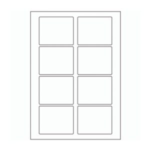 577 - Label Size 80mm x 65mm