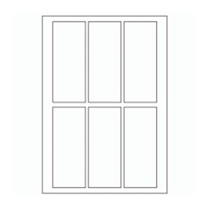 512 - Label Size 55mm x 135mm