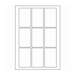 446 - Label Size 55mm x 90mm