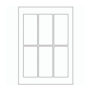 606 - Label Size 119mm x 55mm