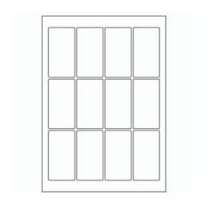 578 - Label Size 45mm x 84mm