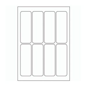 604 - Label Size 128mm x 44mm