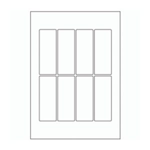 610 - Label Size 105mm x 40mm