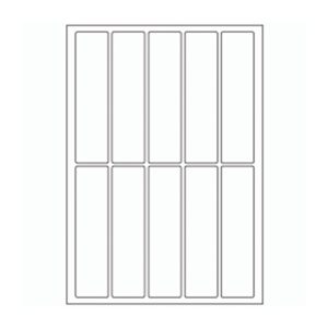 602 - Label Size 140mm x 35mm