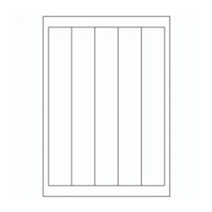 416 - Label Size 261mm x 38.5mm