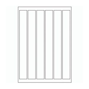 406 - Label Size 270mm x 30mm