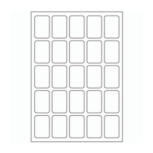 546 - Label Size 34mm x 51mm