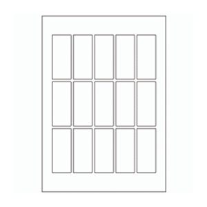 635 - Label Size 75mm x 32mm