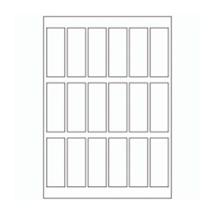 630 - Label Size 80mm x 30mm