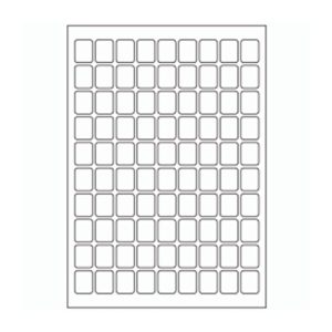 658 - Label Size 24mm x 19mm