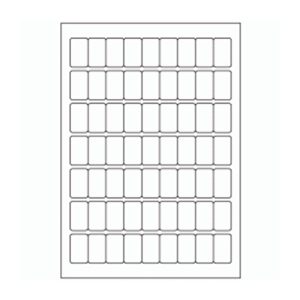 551 - Label Size 21mm x 34mm