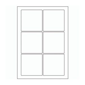 590 - Label Size 88mm x 88mm