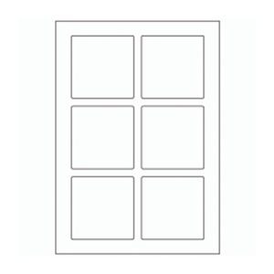 574 - Label Size 80mm x 80mm