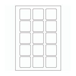 544 - Label Size 50mm x 50mm