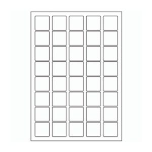 562 - Label Size 33mm x 33mm