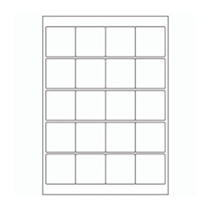 448 - Label Size 50mm x 50mm