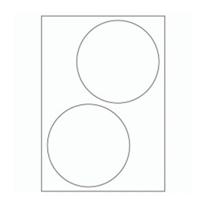 473 - Label Size 140mm dia