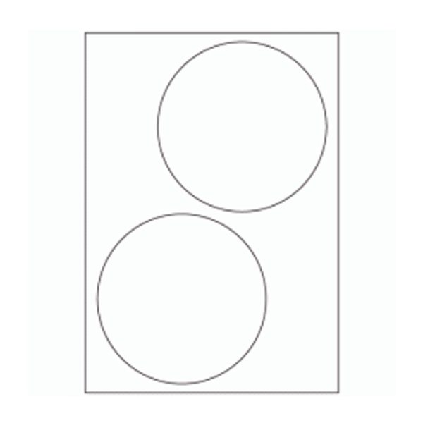 473 - Label Size 140mm dia