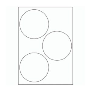 565 - Label Size 112mm dia