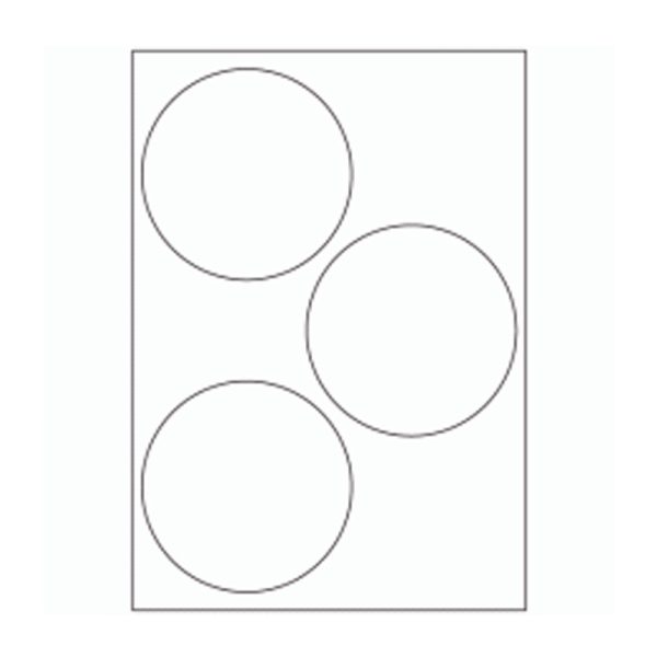 565 - Label Size 112mm dia