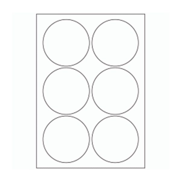 471 - Label Size 90mm dia